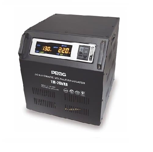 PRAG 20KVA Relay Voltage Stabilizer (95-280V)