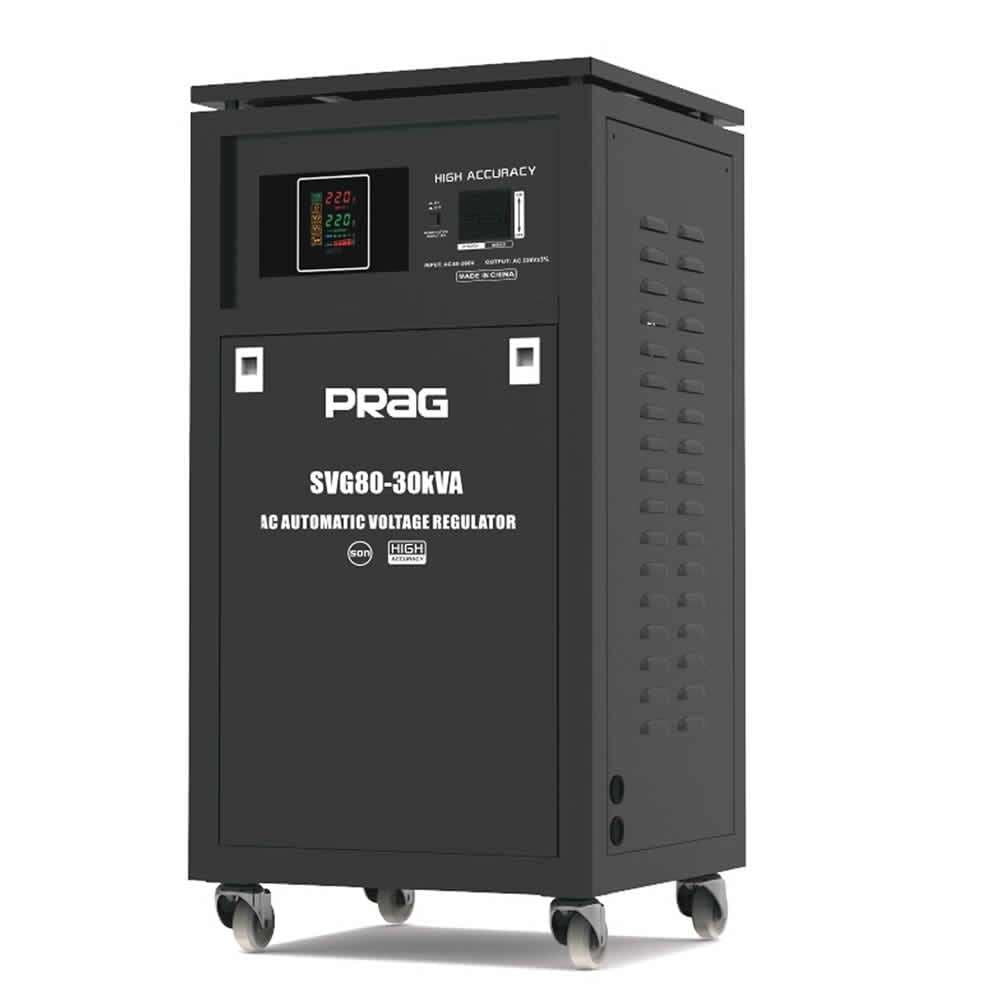 PRAG 30kVA servo voltage stabilizer 80-260V