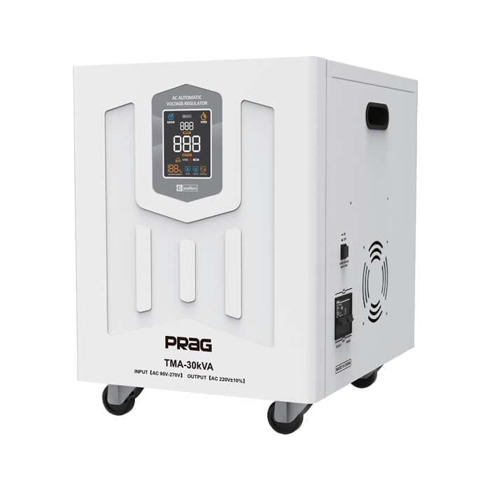 PRAG 30KVA Relay Voltage Stabilizer (95-270V)