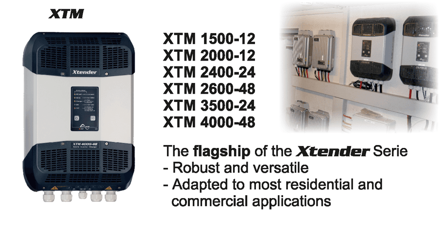 3.5kVA/24V Heavy-Duty Inverter- Studer Xtender -(XTM-3500)