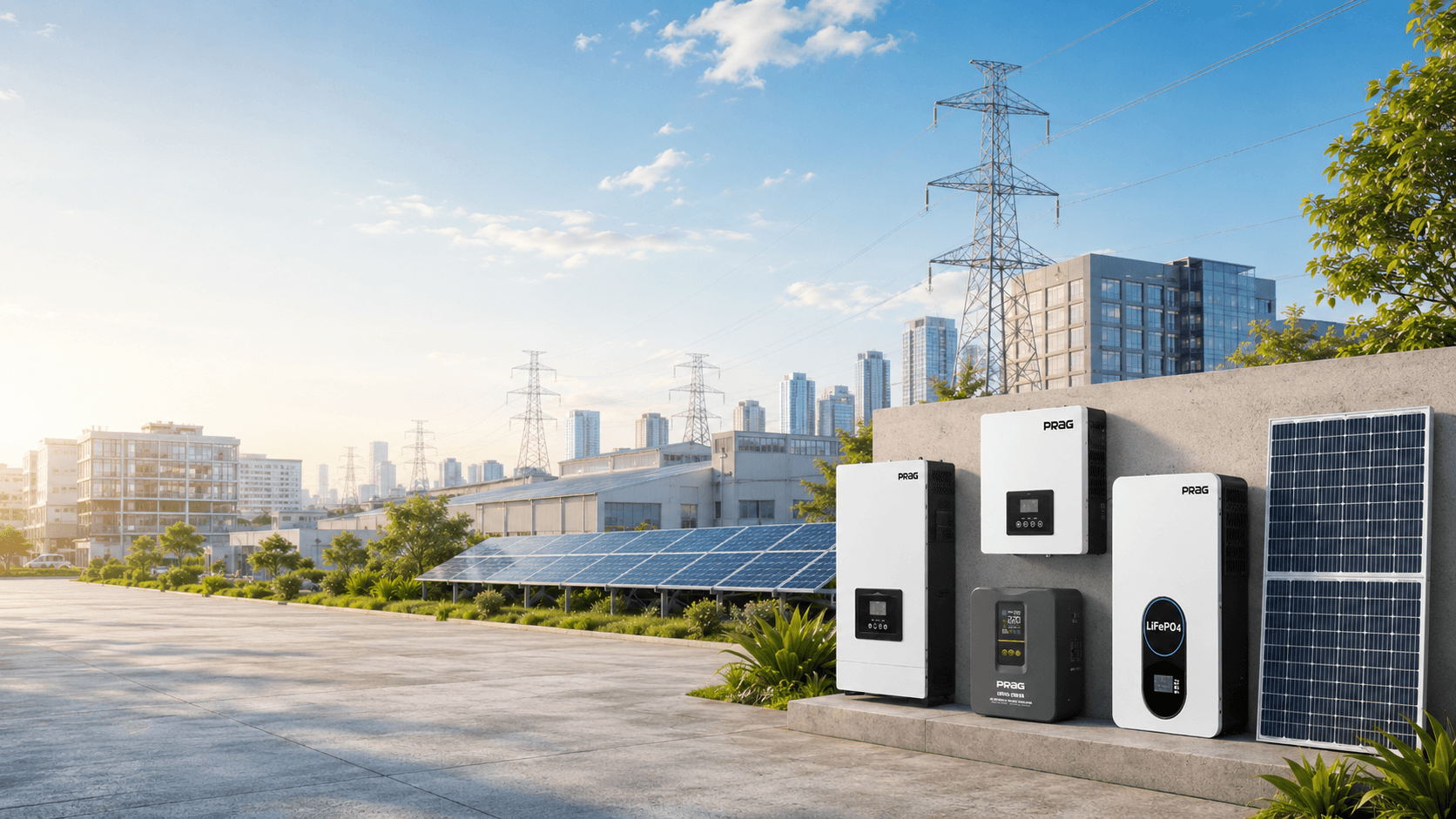 PRAG solar installation